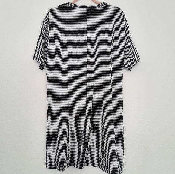 Rag & Bone Striped Cotton Dress L - Picture 4 of 7